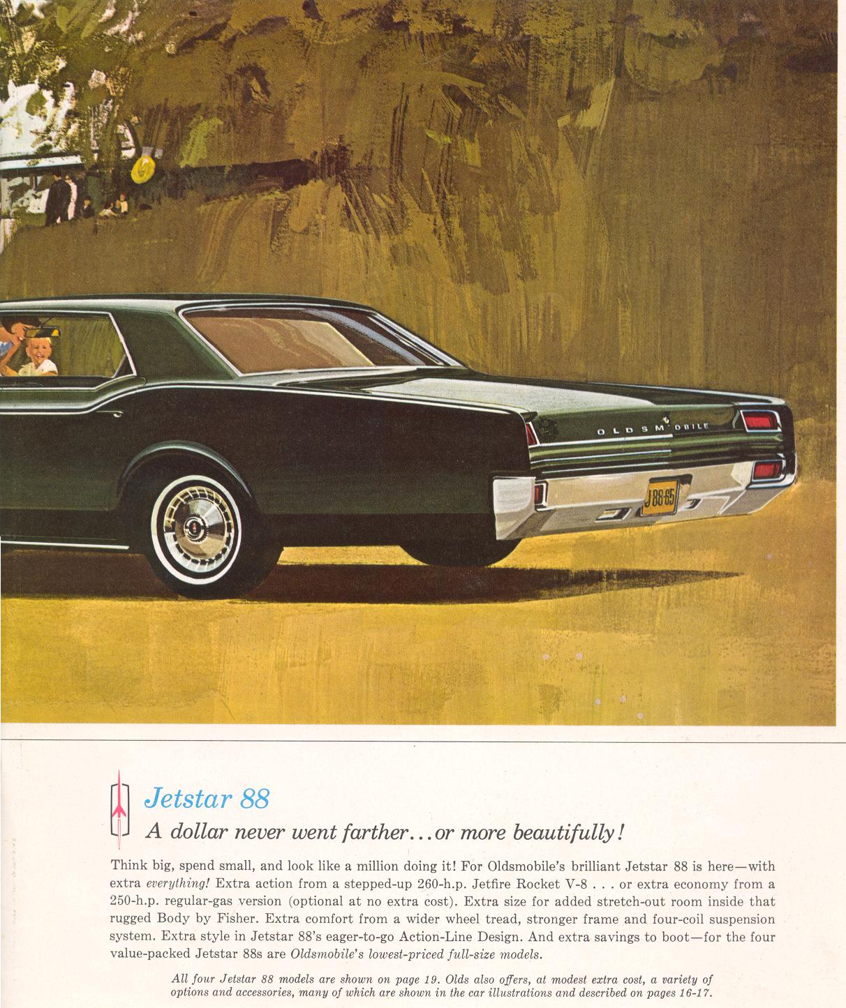 1965 Oldsmobile Motor Vehicles Brochure Page 15